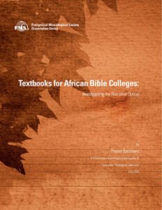 Textbooks for African Bible Colleges